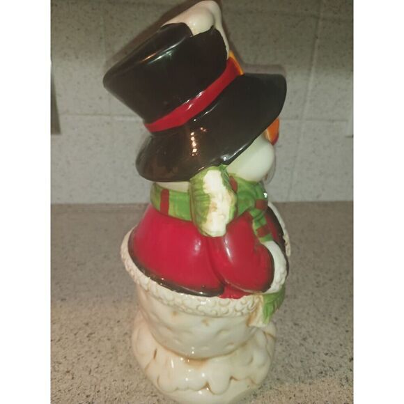 Christmas Light Up Musical LED Ornament Battery -  Snowman - Picture 6 of 10